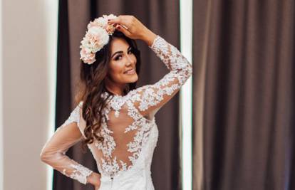 Zablistala u vjenčanici: Jelena Glišić fotkom šokirala prijatelje