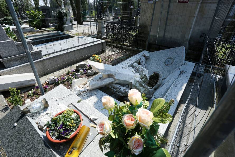 Mirogoj devastiran: U potresu oštećeno čak 6000 grobova...