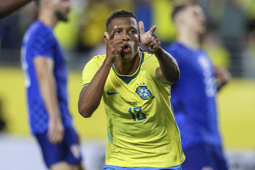 Soccer: International Mens Friendly-Croatia at Brazil