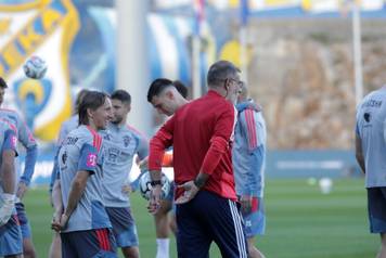 Rijeka: Trening Hrvatske nogometne reprezentacije na Rujevici