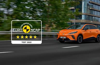 MG4 Electric modelu dodijeljena nagrada EuroNCAP Pet zvjezdica za sigurnost