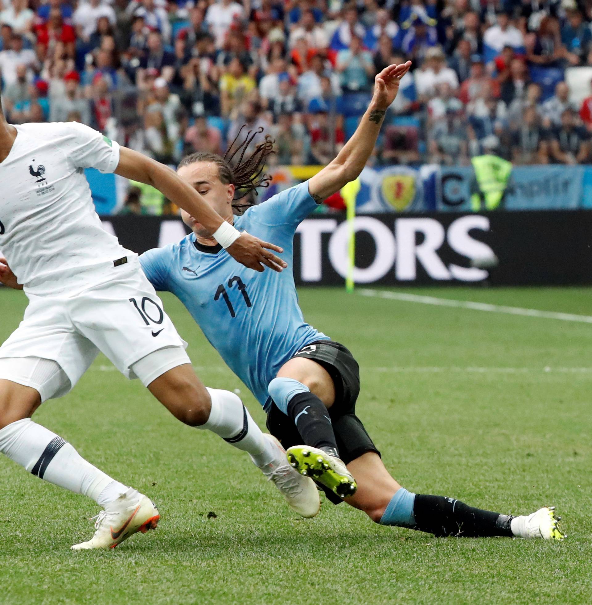 World Cup - Quarter Final - Uruguay vs France