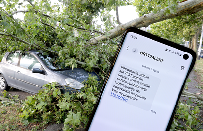 Građani će ubuduće dobiti SMS upozorenje i u slučaju oluja: 'Sve će biti spremno u kolovozu'