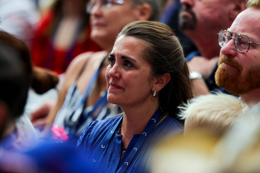 Memorial service for slain conservative commentator Charlie Kirk, in Glendale