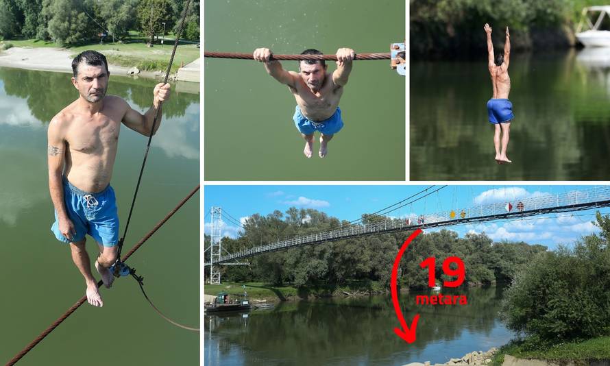 'Ja sam Rambo iz Pitomače,  a skakao sam i s visine od 43 m'