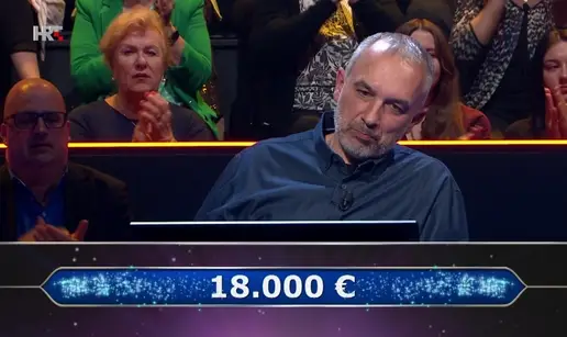 Bruno iz 'Milijuna&scaron;a' oti&scaron;ao s 5.000, a Toni s 18.000 &euro;. Znate li vi odgovore koji su ih mu&ccaron;ili?