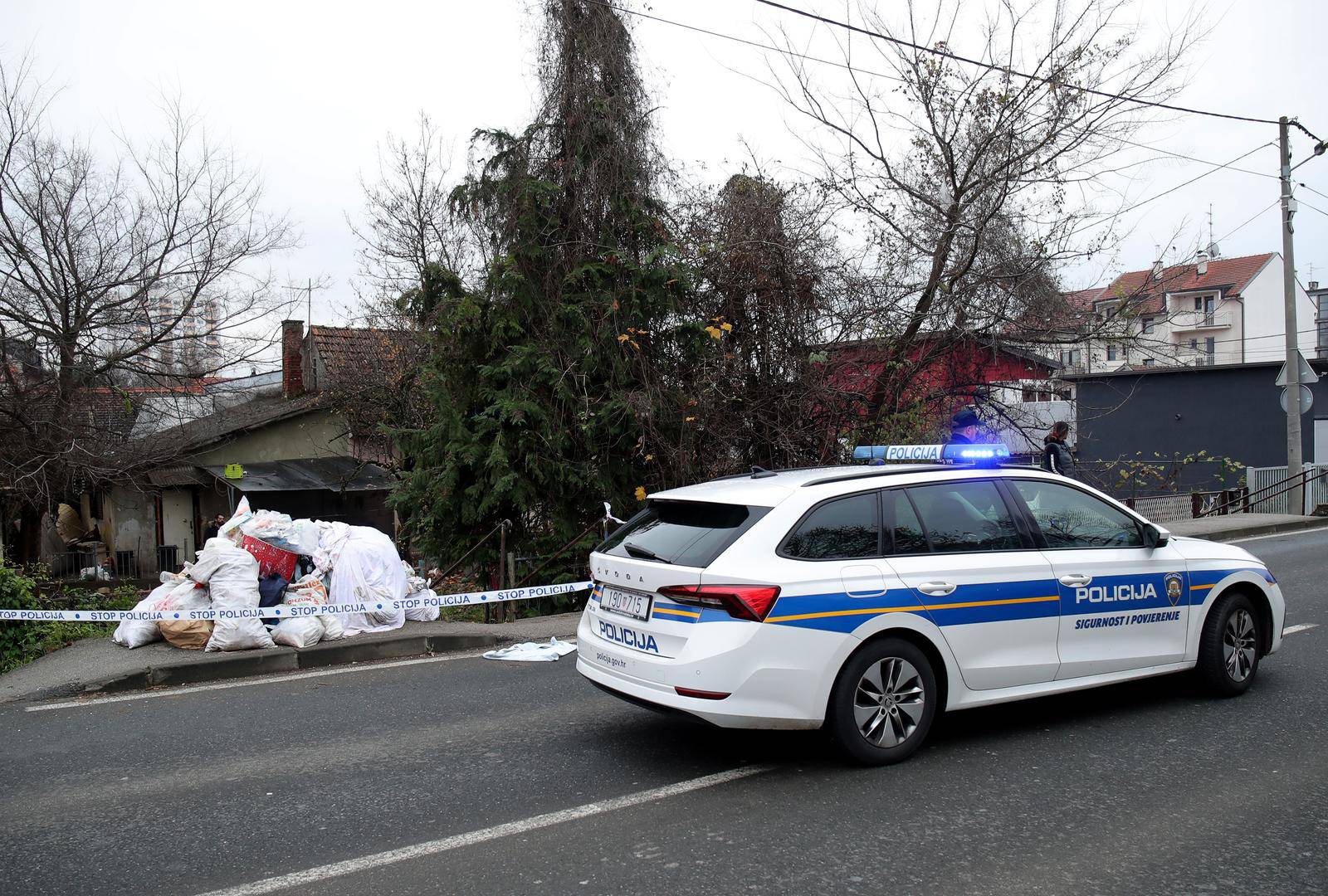 Zagreb: Policijski očevid na Donjim Sveticama gdje je došlo do pucnjave