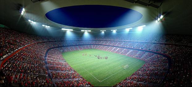 FOTO Ove su stadione obećavali u Hrvatskoj, a od njih još ništa: Plavi vulkan, kuglof, Kantrida...