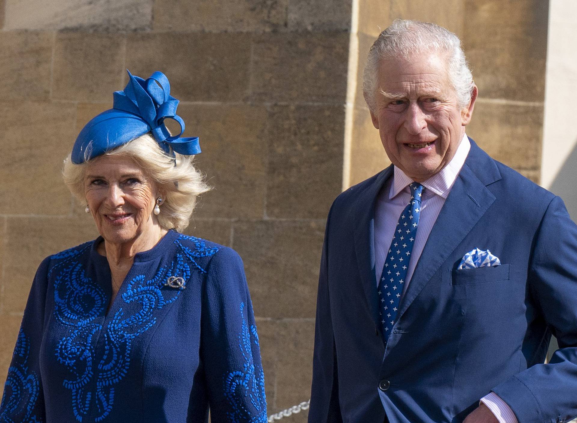 Royal Family at St George's Chapel