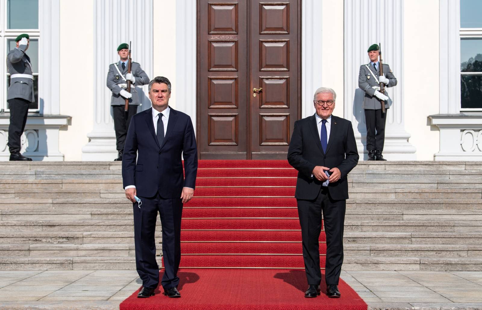 Federal President receives Croatian President