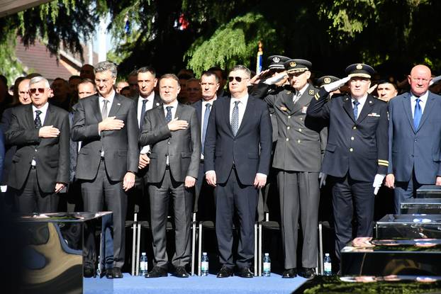 Okučani:  Obilježavanje 31. obljetnice vojno-redarstvene operacije "Bljesak"