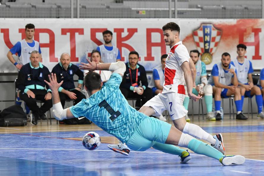 Varaždin: Kvalifikacije za Europsko prvenstvo u Futsalu 2026, Croatia - Grčka