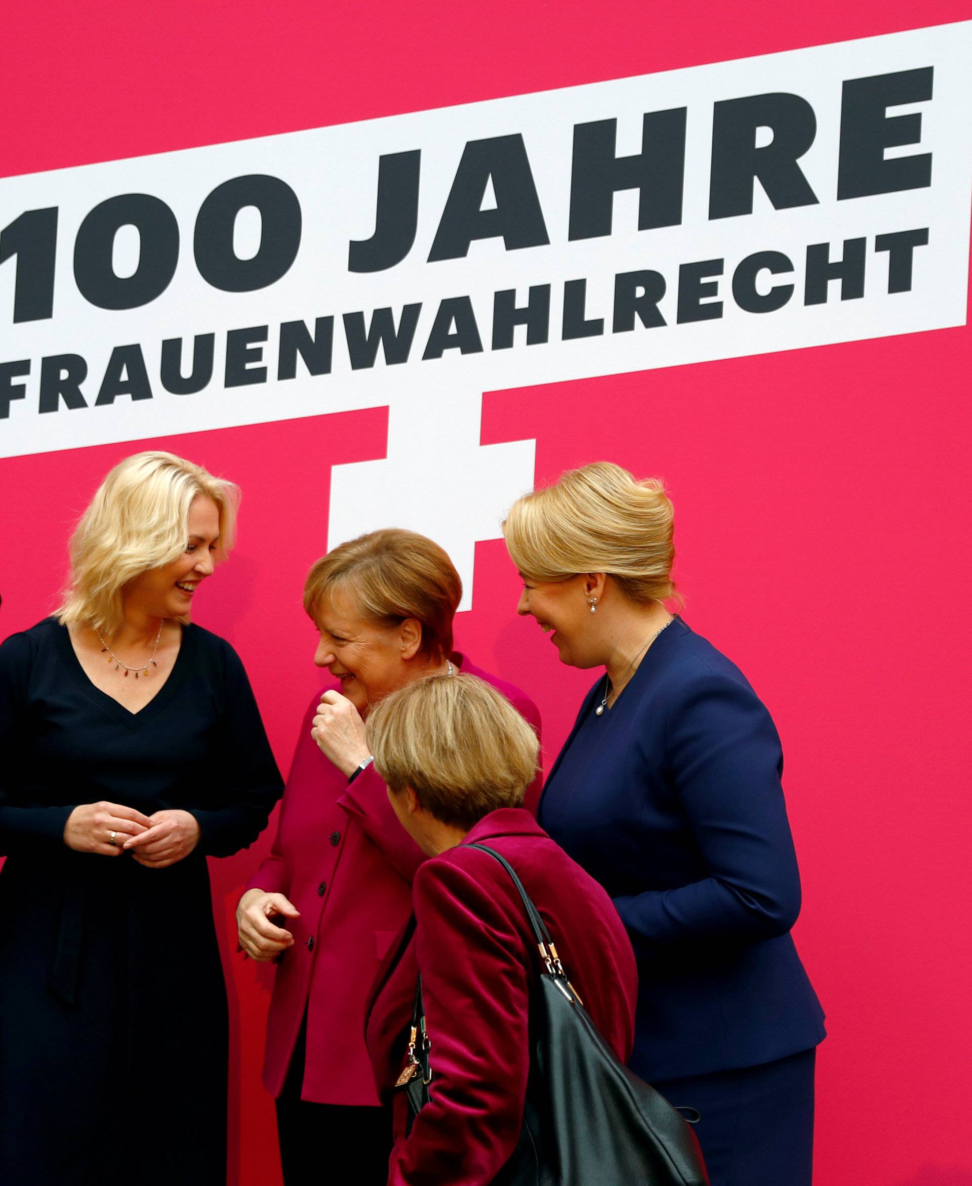 Jubilee event marking 100 years of women's voting rights in Germany, in Berlin