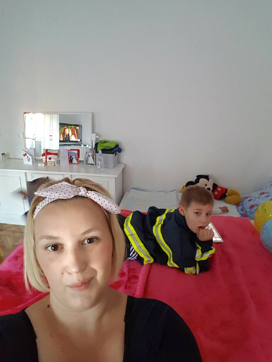 Dječak iz Krapine raznježio oca vatrogasca: 'Tata, ti si heroj!'