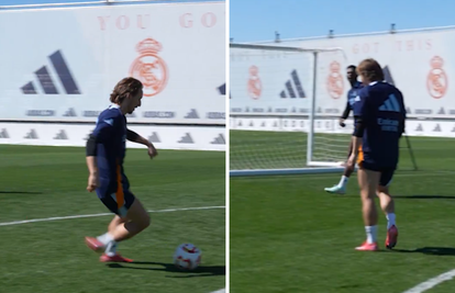 VIDEO Kako ovo obraniti!? Luka Modrić oduševio na treningu