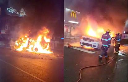 Kaos na ulicama Philadelphije nakon što su policajci ubili Afroamerikanca s nožem u ruci