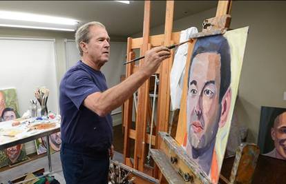 George W. Bush slika portrete imigranata i piše knjigu o njima