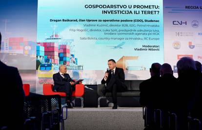 Konferencija 'Regija u pokretu': Hrvatska je veliki logistički hit, 6 mlrd. € ulaže se u željeznice