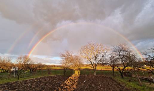 Kakav &scaron;ou na nebu: Koliko duga vidite na ovoj fotki iz Slavonije?