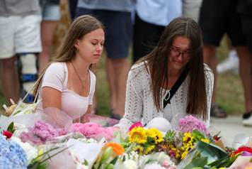 Aftermath of shooting incident at Bondi Beach in Sydney