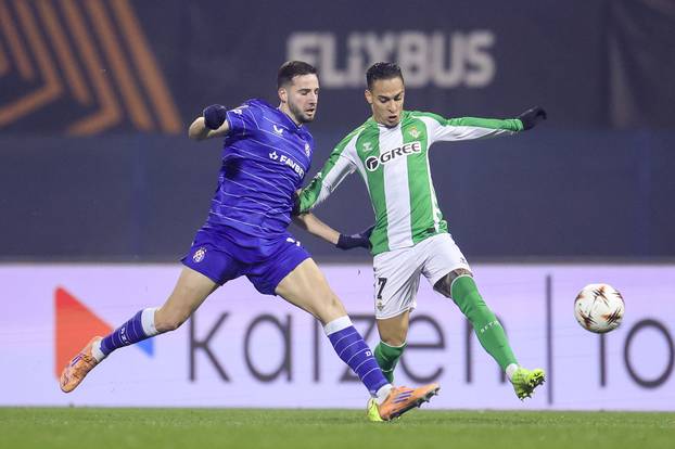 Susret Dinama i Real Betisa u 6. kolu Europske lige