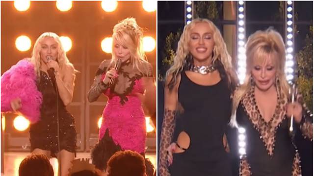 Miley Cyrus organizirala zabavu za Novu: Na pozornici zapjevala sa svojom kumom Dolly Parton