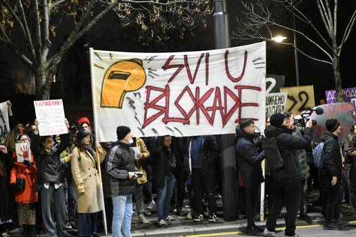 Studenti protiv Vučića: Mi se ne bojimo ni ljudi u crnom, a ni prijetnji, ispunite naše zahtjeve!