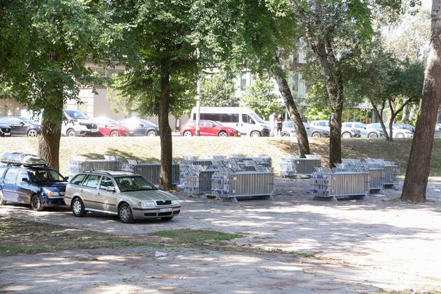 Zagreb: Neočišćen Bundek šest dana nakon koncerta Marka Perkovića Thompsona