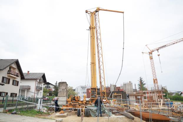 Samobor: Kran usmrtio radnika na gradilištu