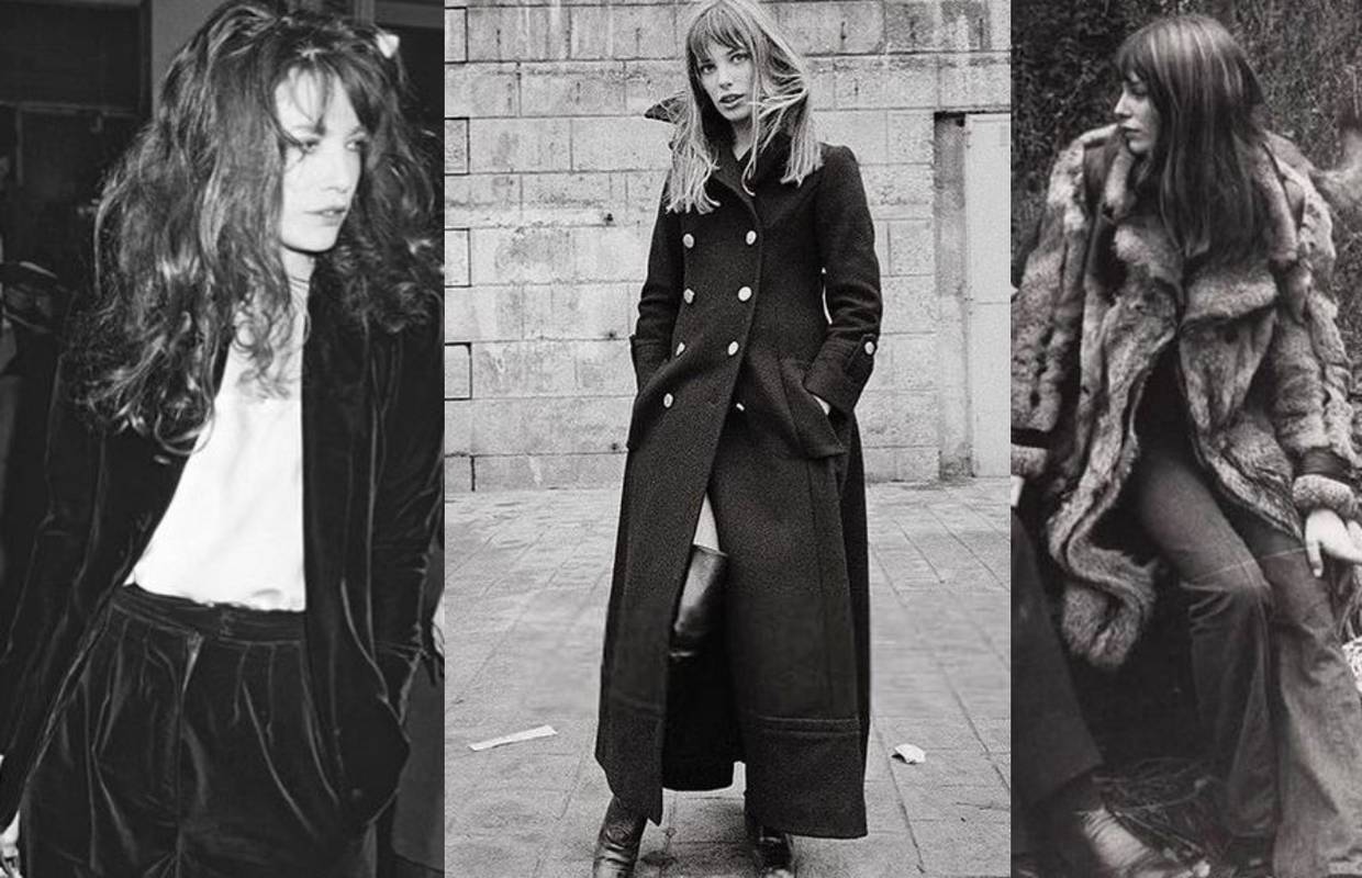 Omiljeni zimski komadi Jane Birkin: Navy kaput, odijela od baršuna i casual vunene veste