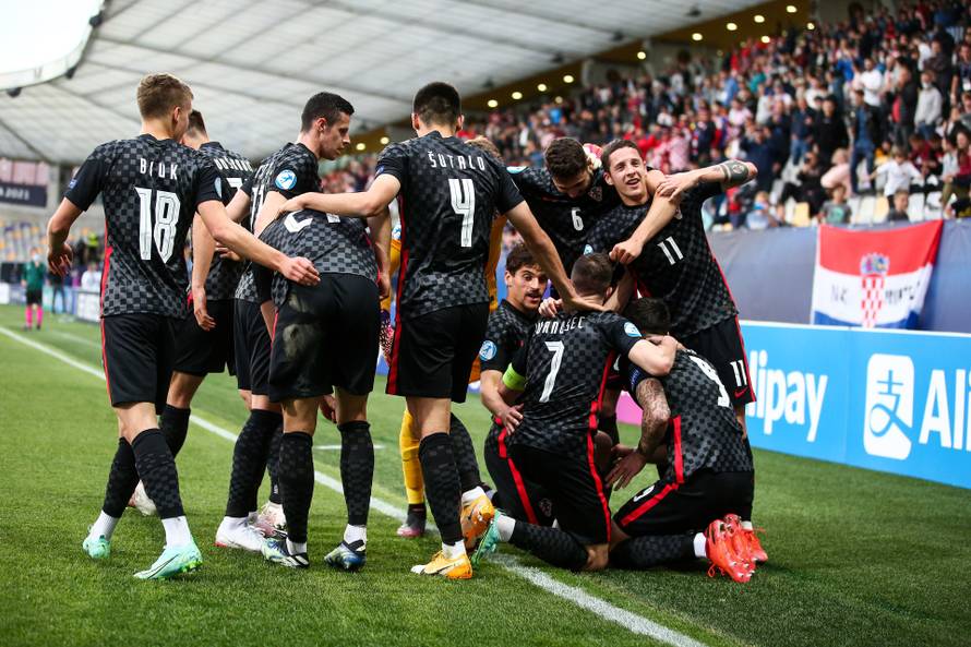 Utakmica četvrtfinala Europskog U21 prvesntva između Španjolske i Hrvatske