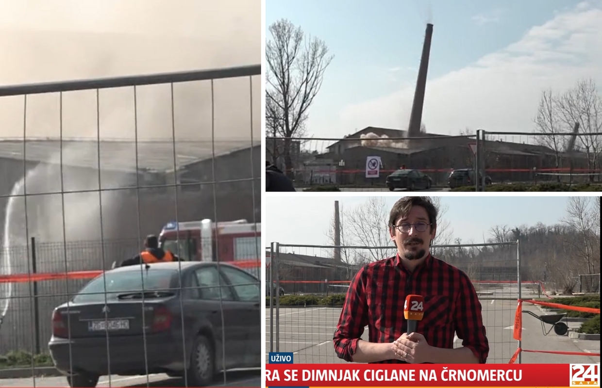 Srušeni dimnjaci na Črnomercu