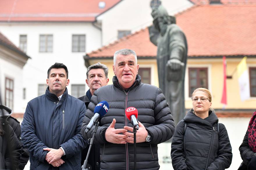 Varaždin: Miro Bulj održao konferenciju za medije