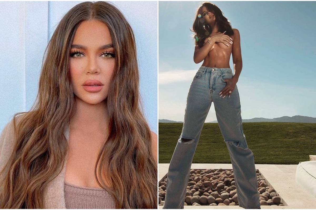 Khloe pozirala u toplesu, ali su pažnju ukrale 'izdužene' noge