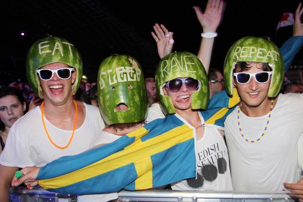 Split: Vesela lica partijanera drugog dana Ultra Europe Festivala