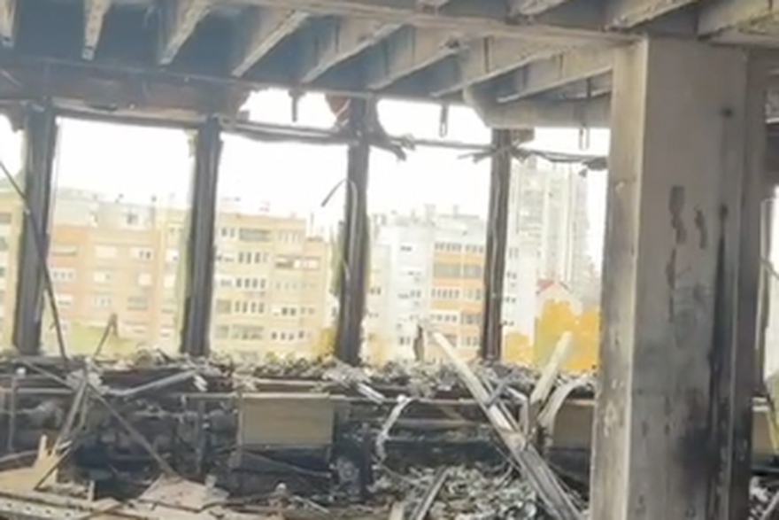 Zgrada Vjesnika nakon požara