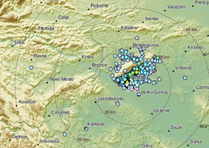 Slabiji potres zatresao Zagreb: 'Ponovo taj nelagodni osjećaj...'