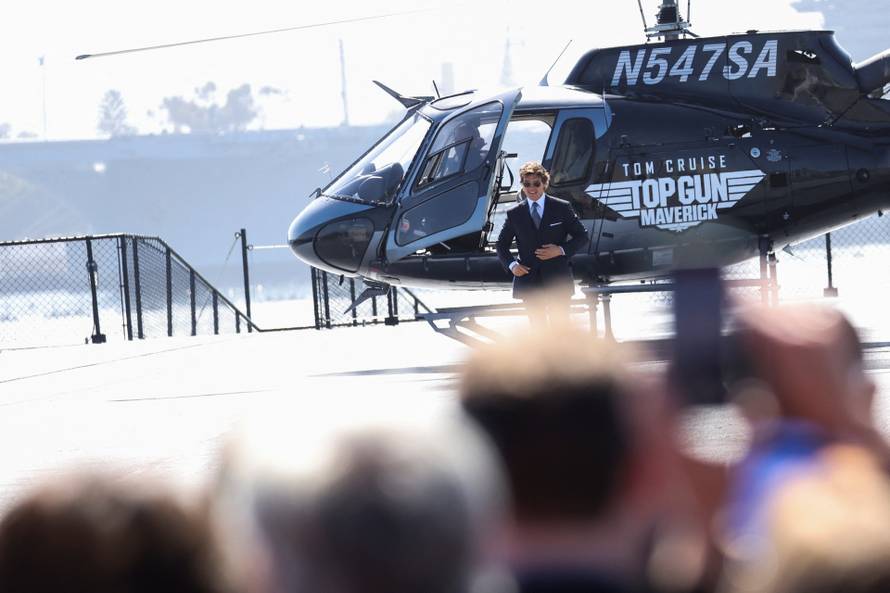 Global premiere for the film Top Gun: Maverick, in San Diego