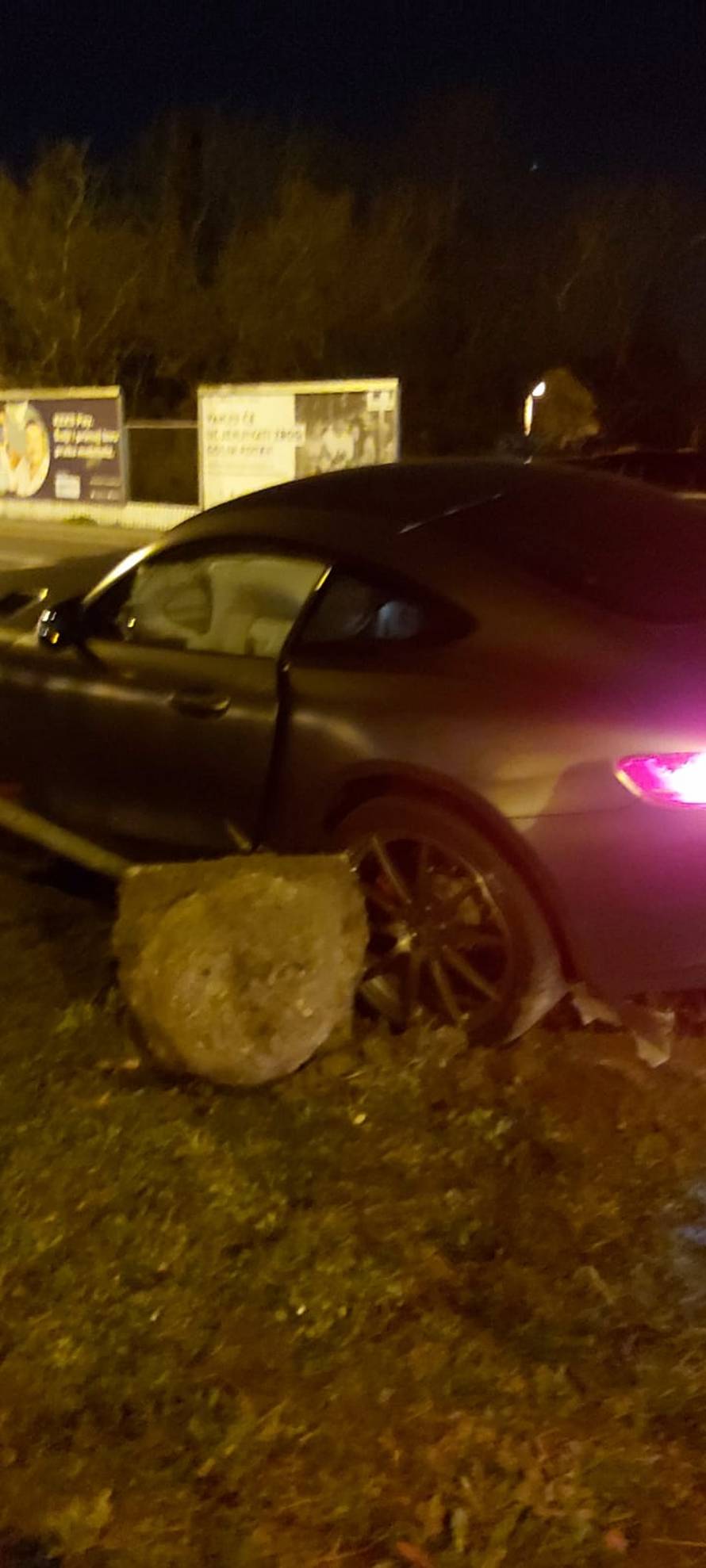 Snimio Mercedes od milijun kn kako divlja malo prije nesreće