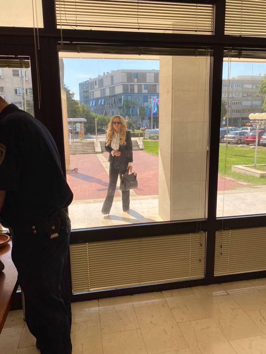 Jasmina Bilonić stigla na suđenje