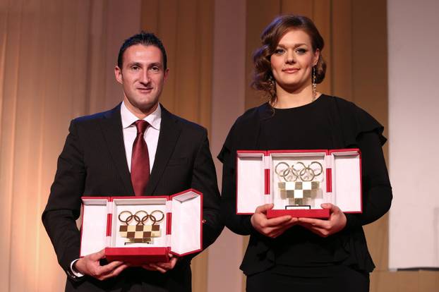 Zagreb: Dodjela nagrada HOO-a za najuspješnije sportaše i ekipe 2012.
