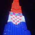 Za Bandića: Najviša zgrada na svijetu u bojama naše zastave
