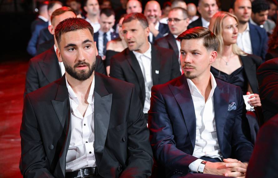 Zagreb: Ceremonija  dodjele  nagrade SuperSport Hrvatske nogometne lige