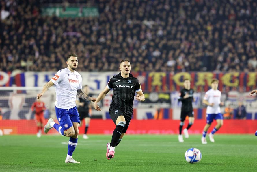 Split: Hajduk i Rijeka susreli se u utakmici 20. kola HNL-a 