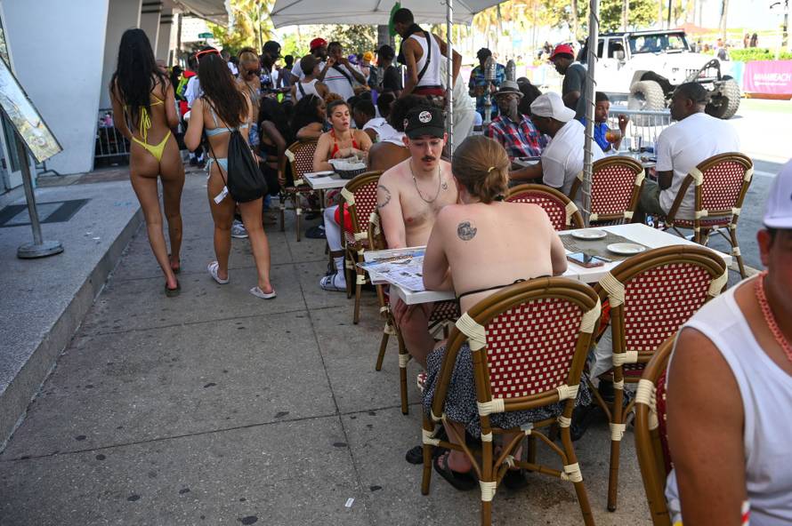 Spring Break, Miami Beach, Florida, USA - 19 Mar 2022