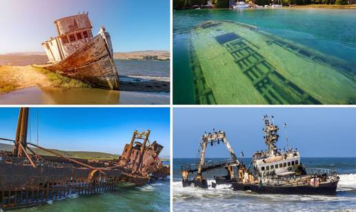 12 nevjerojatnih fotografija nasukanih olupina brodova