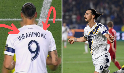 Kung-fu Zlatan u Americi trpa s krivim prezimenom na dresu