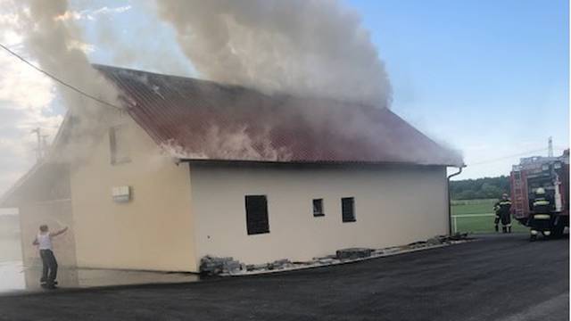Požar u Jaski: Gorjele prostorije nogometnog kluba Domagovići