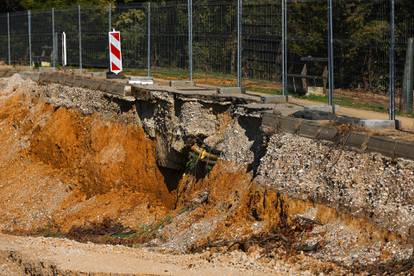 FOTO Pogledajte kako izgleda klizište na Pantovčaku: Veličine je čak 13 nogometnih igrališta!