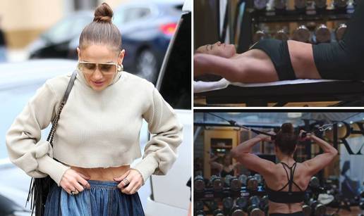 Nije kako se čini: J.Lo se hvalila  tijelom i mišićima, ali paparazzi je razotkrili fotkama bez filtera